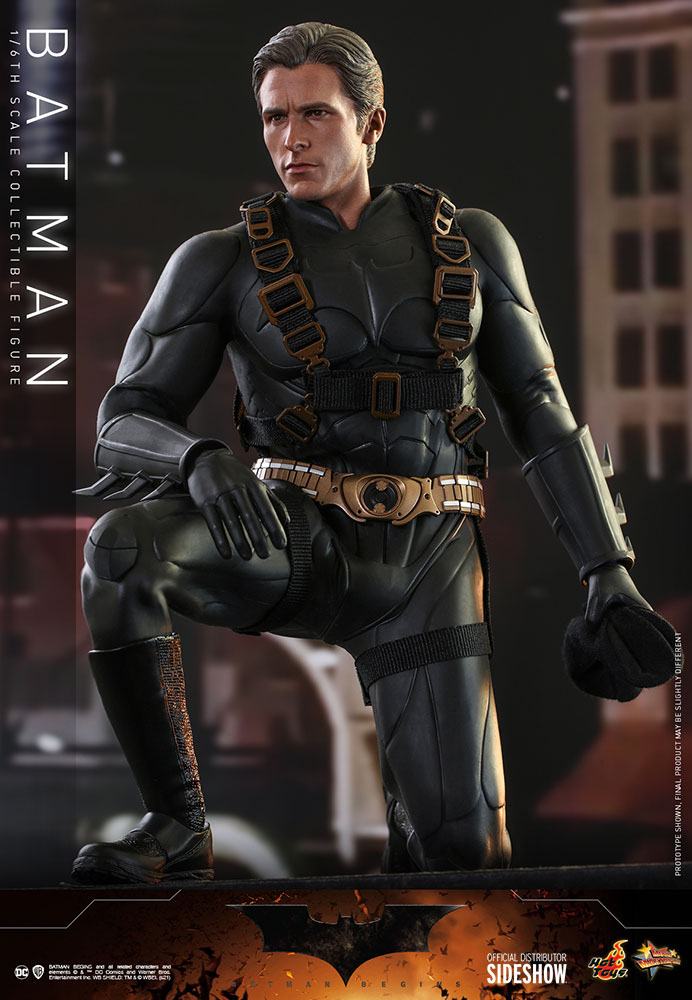 Batman Begins Movie Masterpiece Action Figure 1/6 Batman Hot Toys Exclusive 32 cm